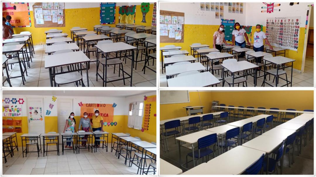 Leia mais sobre o artigo Escolas da Rede Municipal Recebem Novo Mobiliário para Salas de Aula